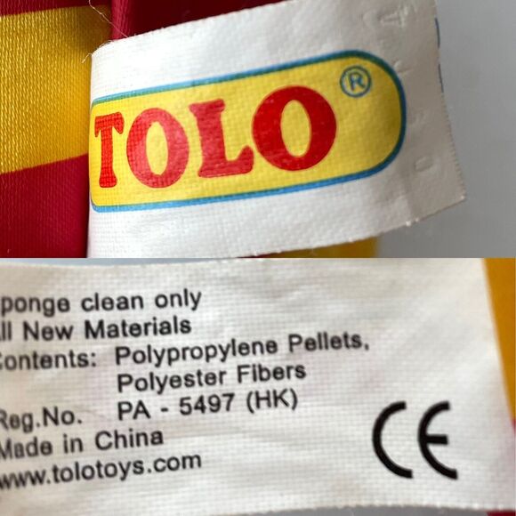 TOLO TOYS Mr Croak Frog Stuffed Animal Math Concept Learning Plush 18” - Picture 8 of 8